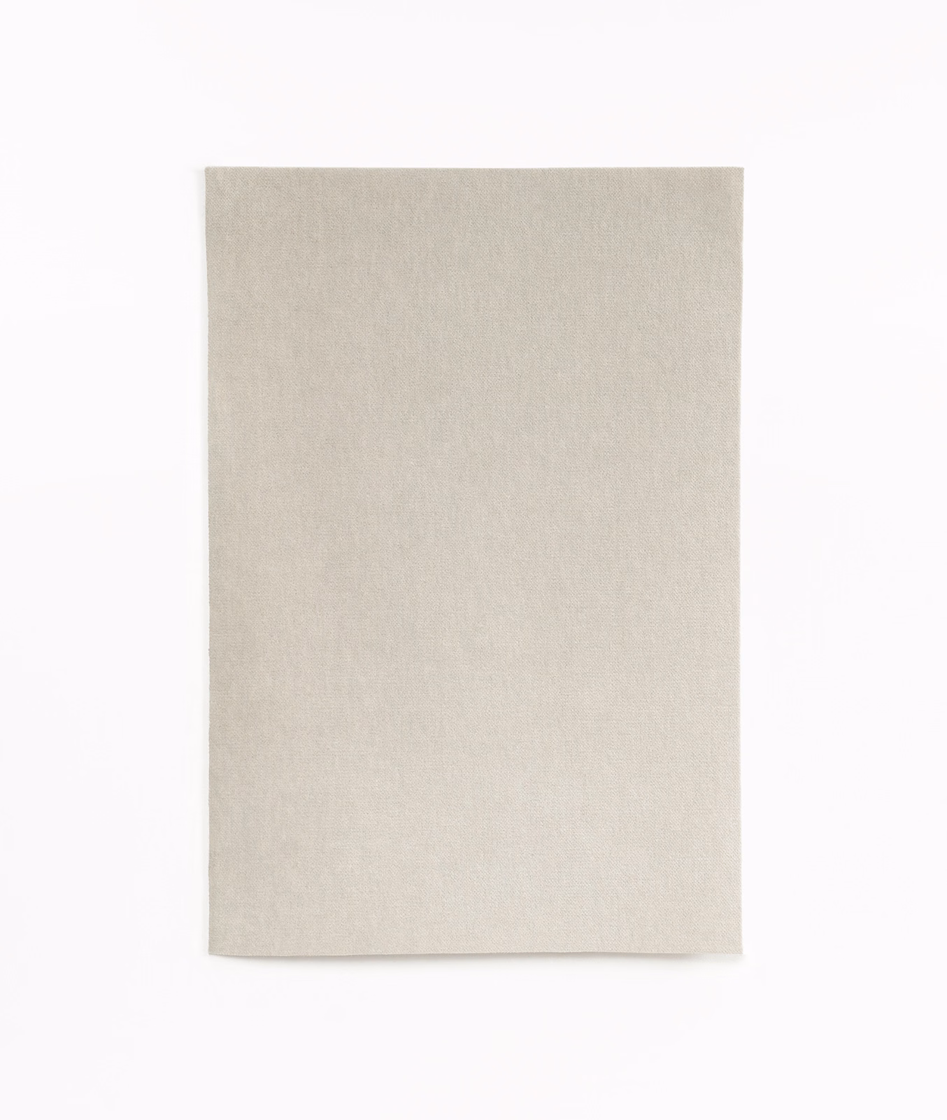 Pale pearl-taupe velvet swatch with a softly brushed, subtly shifting surface