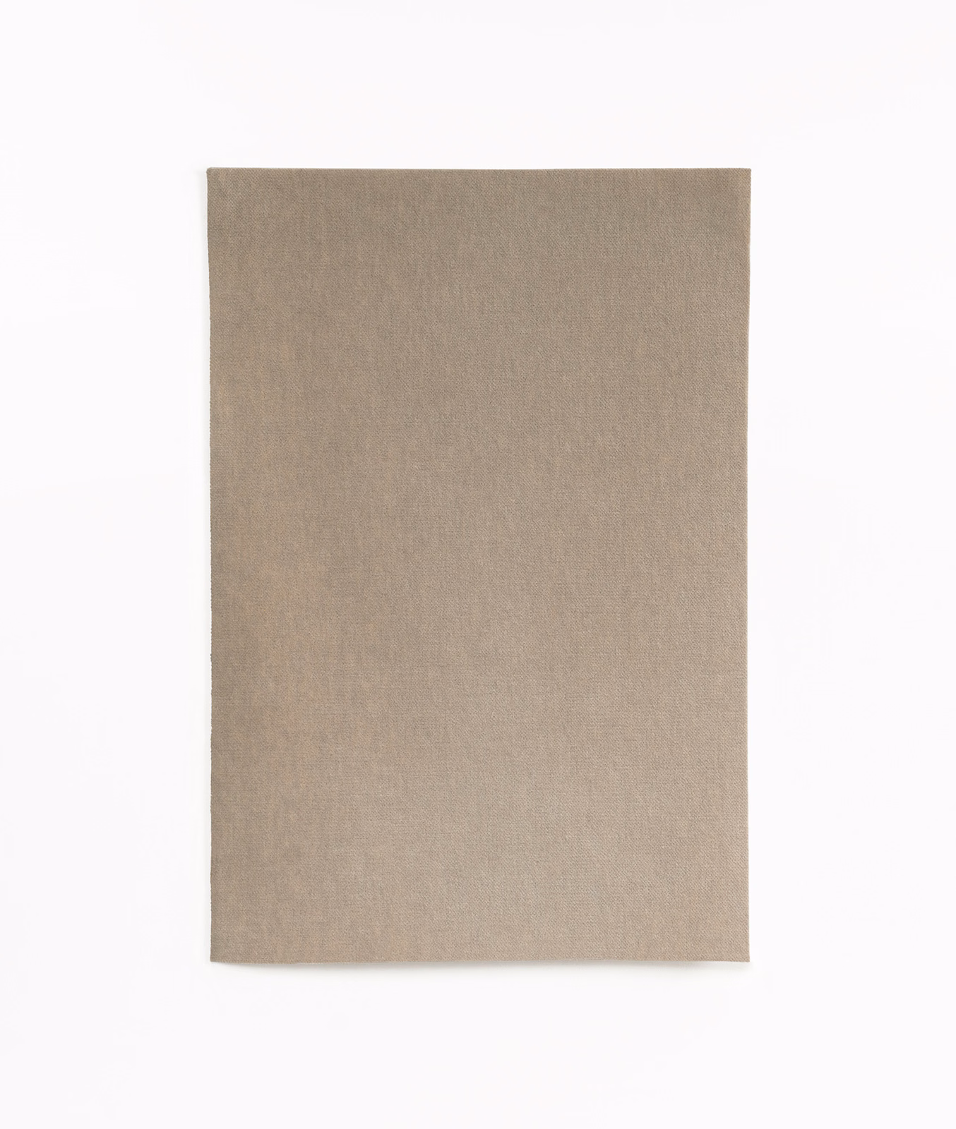 Muted warm taupe velvet with a subtly brushed vertical nap texture