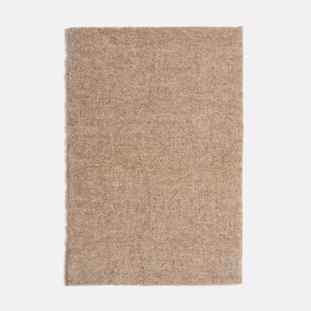 Warm taupe-brown velvet swatch with a softly mottled brushed texture
