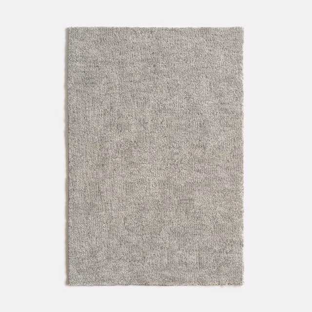 Pale greige velvet swatch with a softly mottled, close-textured surface