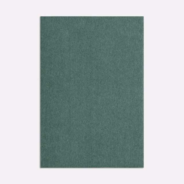 Muted agave teal velvet swatch with a softly brushed, shadowed surface