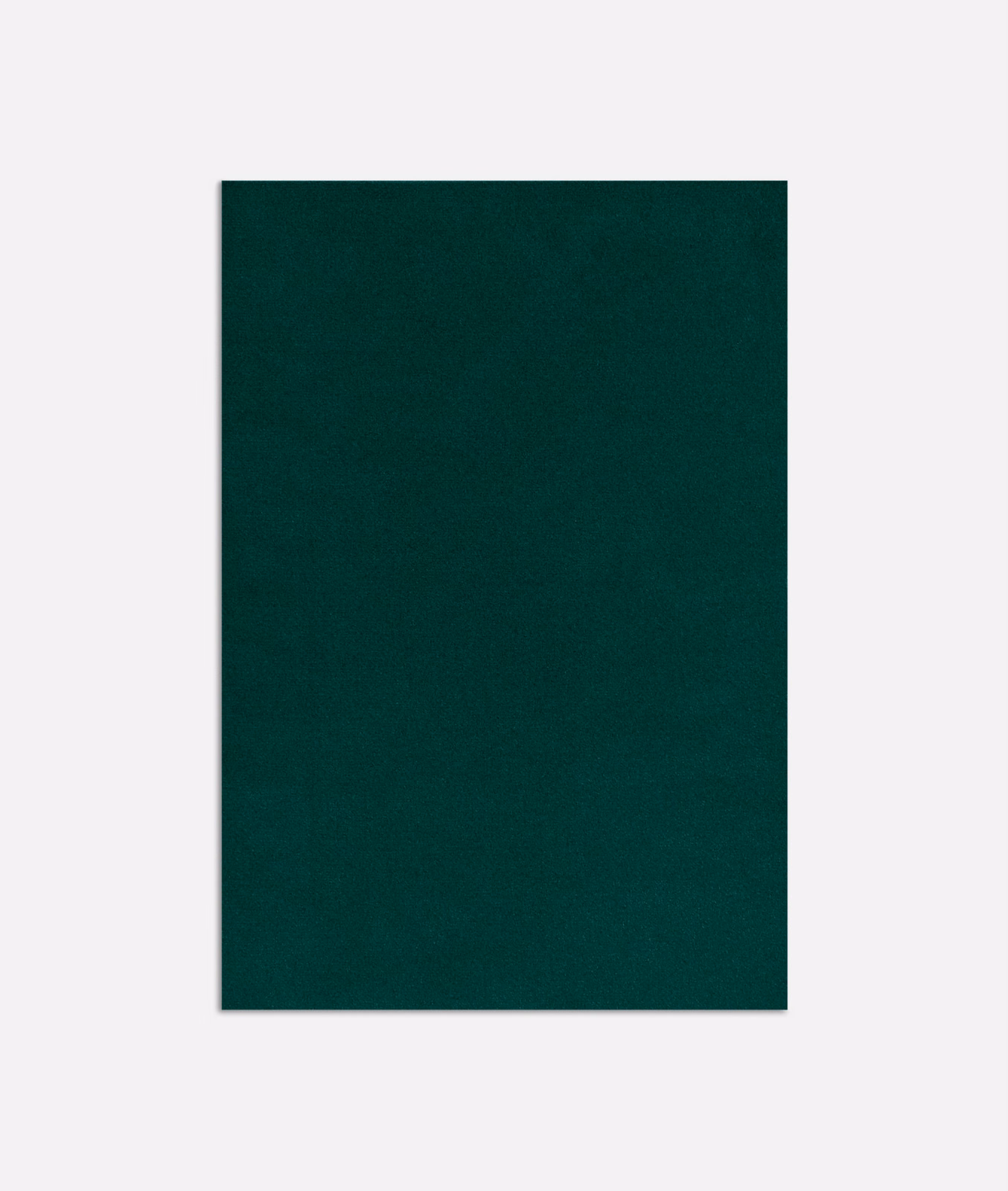 Deep malachite-green velvet with a softly visible directional pile