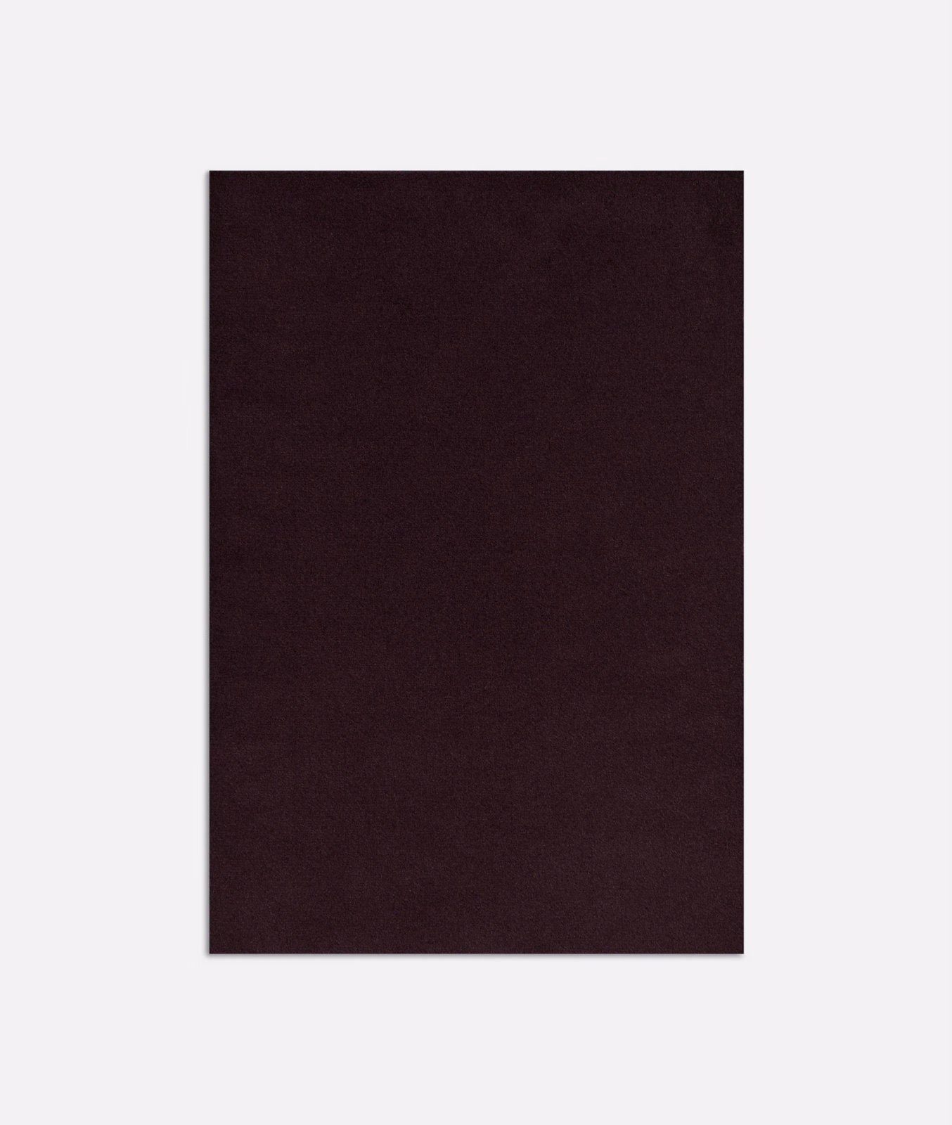 Deep plum velvet swatch with a softly textured, light-catching plain surface