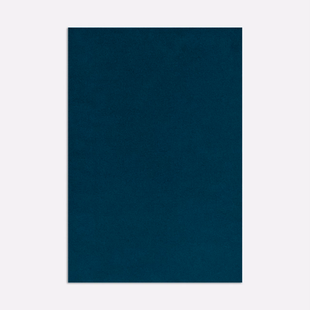 Deep petrol-teal velvet swatch showing a plain surface and softly varied nap