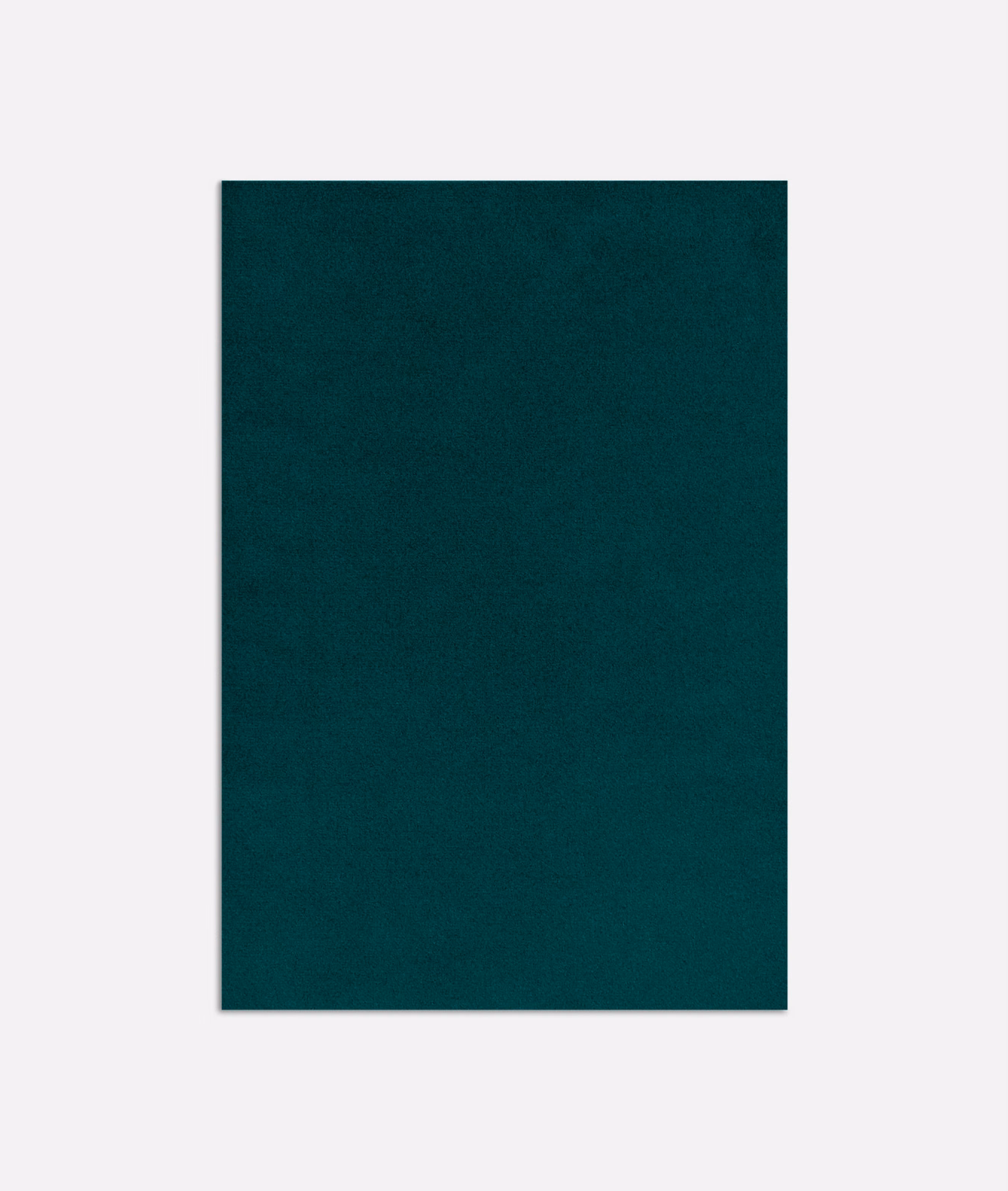 Deep petrol teal velvet swatch with subtle directional sheen