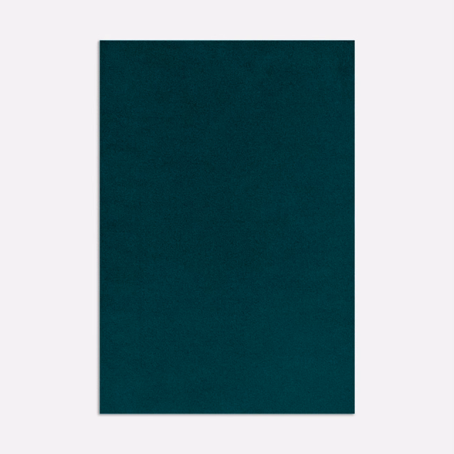 Deep petrol teal velvet swatch with subtle directional sheen