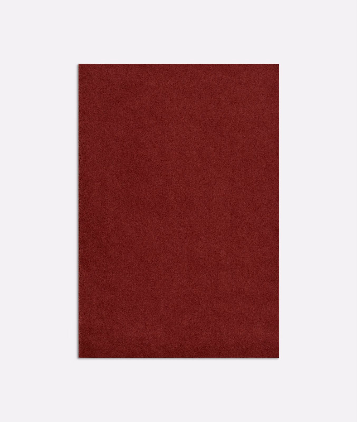 Deep burgundy-red velvet swatch with subtle nap shading and a plain surface