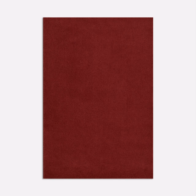 Deep burgundy-red velvet swatch with subtle nap shading and a plain surface