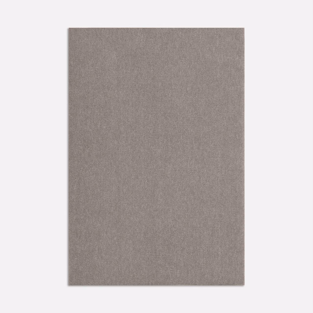 Muted taupe-grey velvet swatch with a softly mottled, low-sheen surface