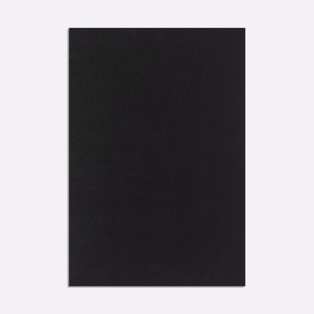 Near-black velvet swatch with a soft, subtly light-catching nap