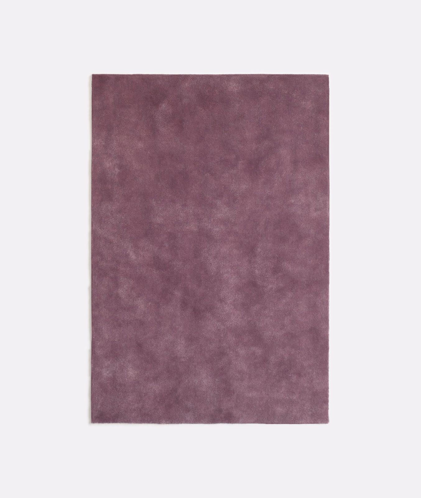 Mottled lilac-mauve velvet swatch with a soft, light-catching nap