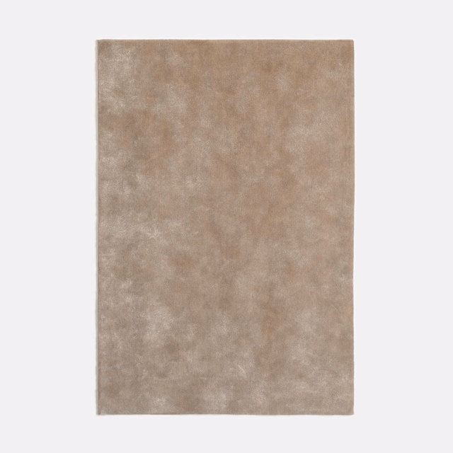 Mottled mushroom taupe velvet swatch with a softly brushed, clouded surface