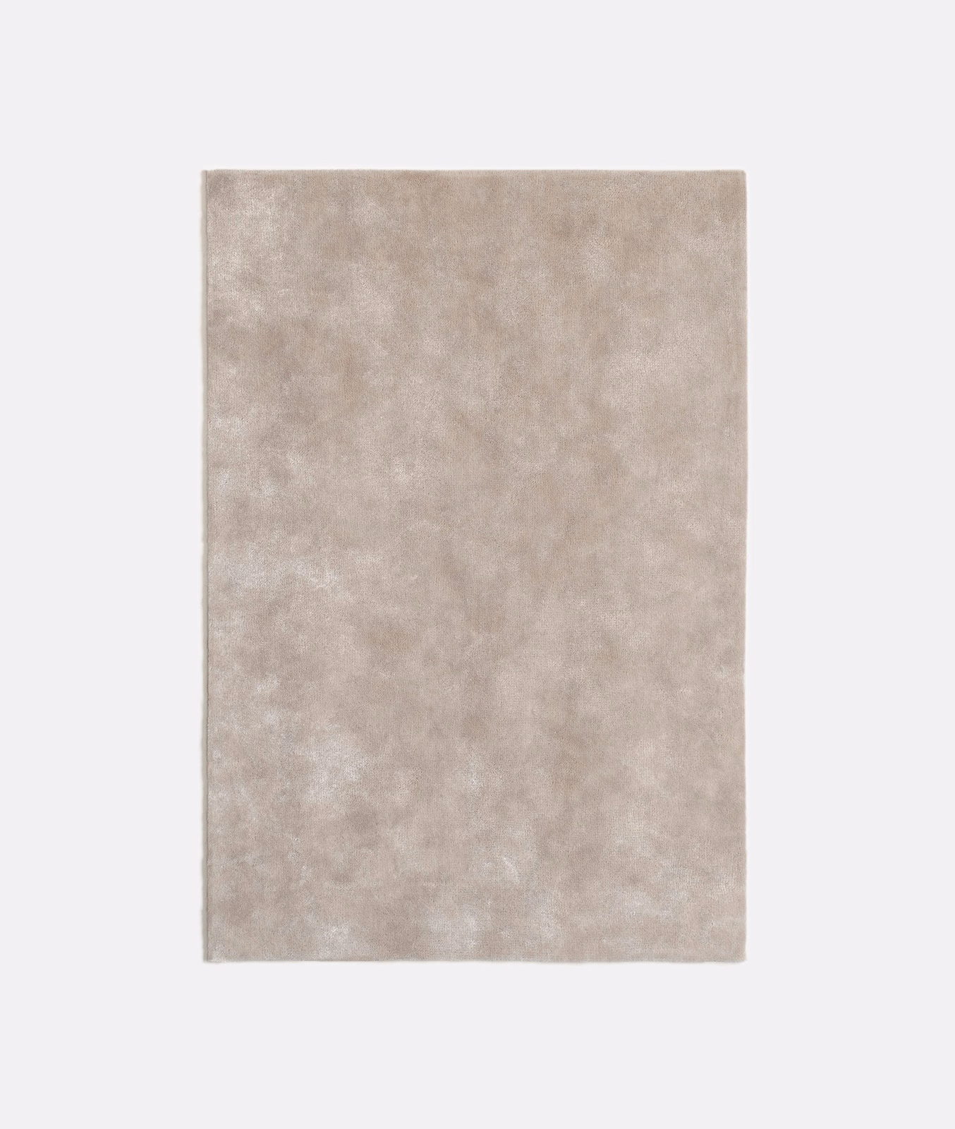 Pale silver-taupe velvet with soft cloudy tonal variation and a gentle sheen