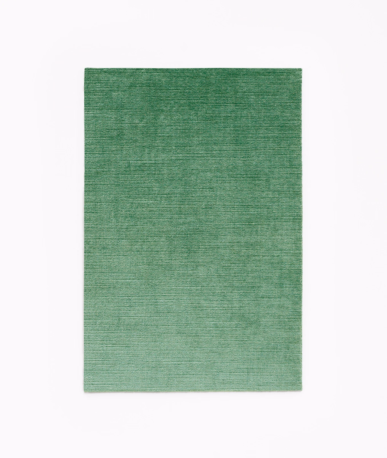 Muted agave green velvet showing fine horizontal striations and subtle tonal depth