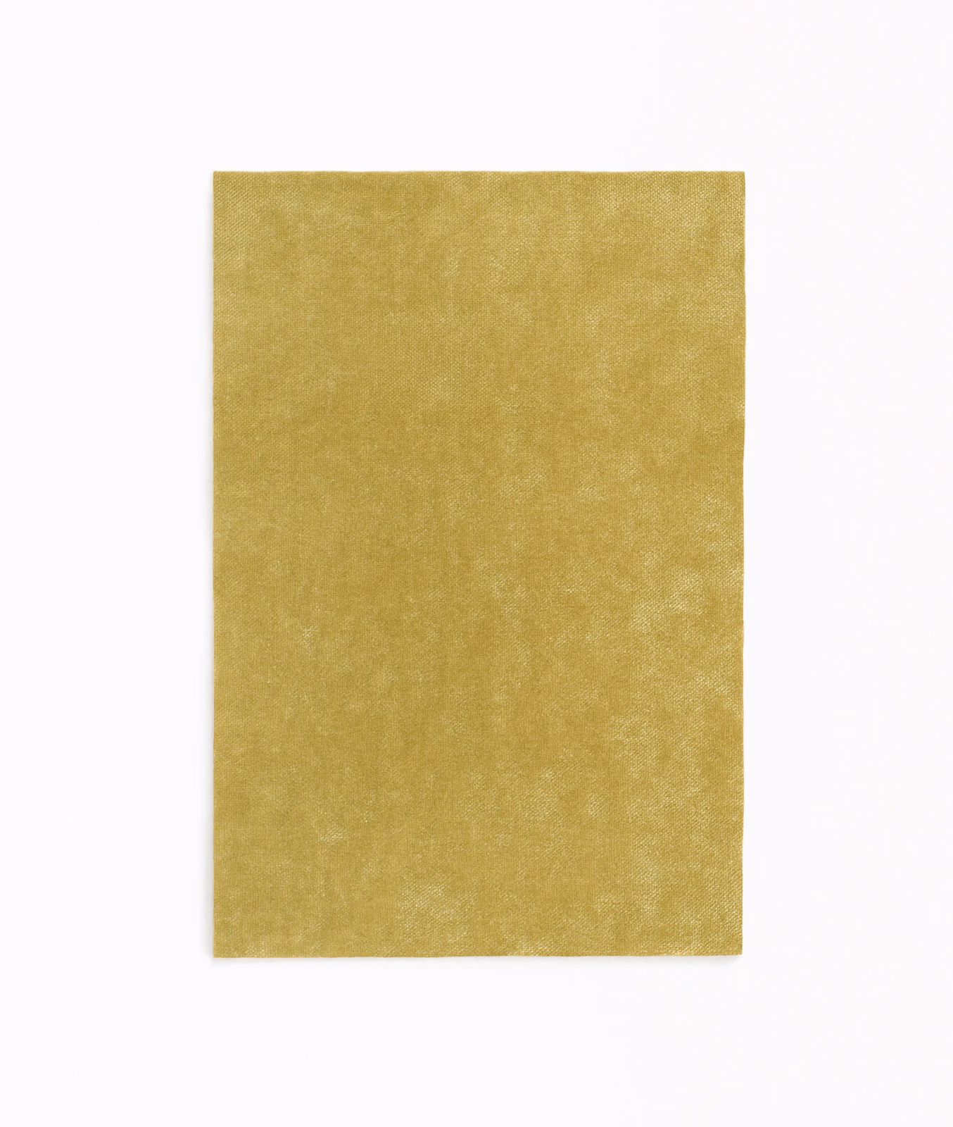 Warm citrine-gold velvet with a softly mottled, light-catching plain pile