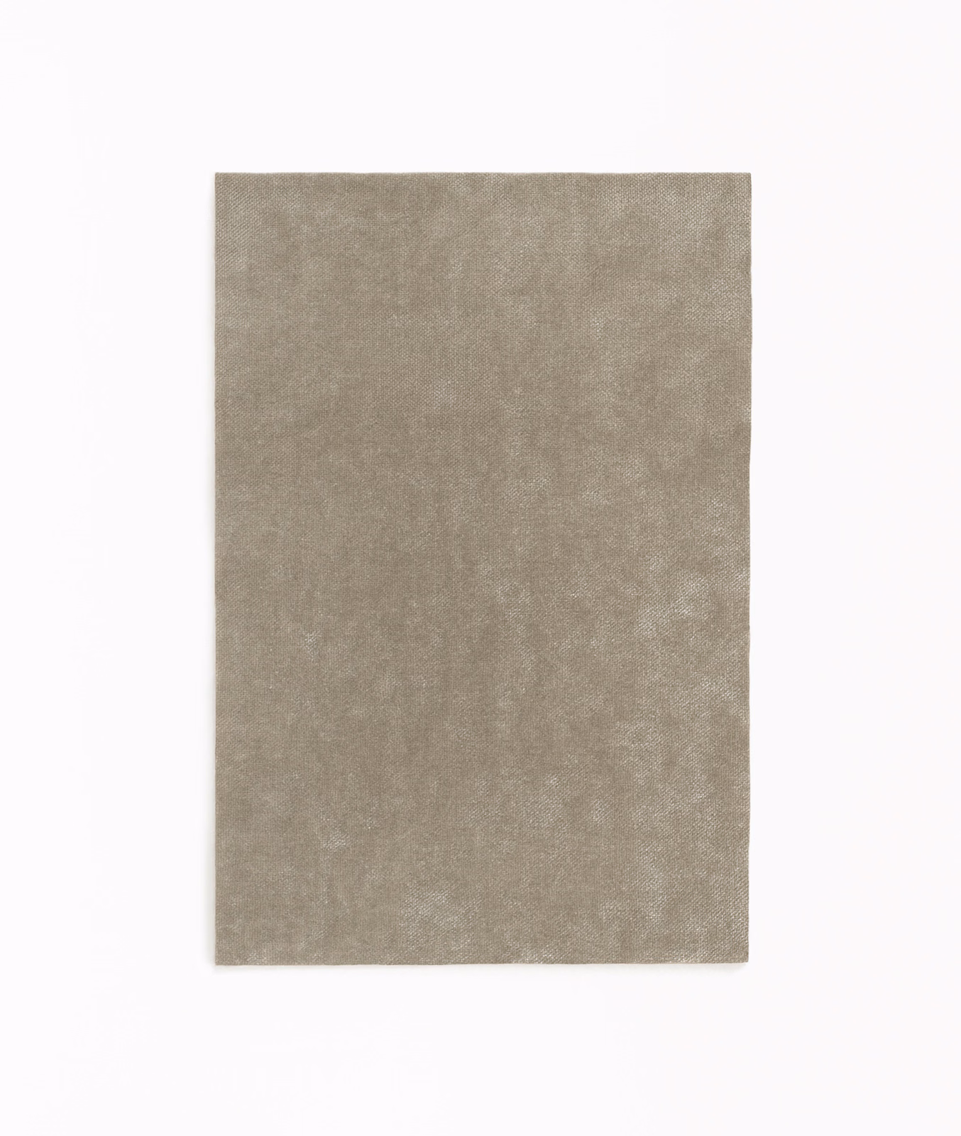 Soft greige taupe velvet swatch with a subtly mottled, light-catching nap
