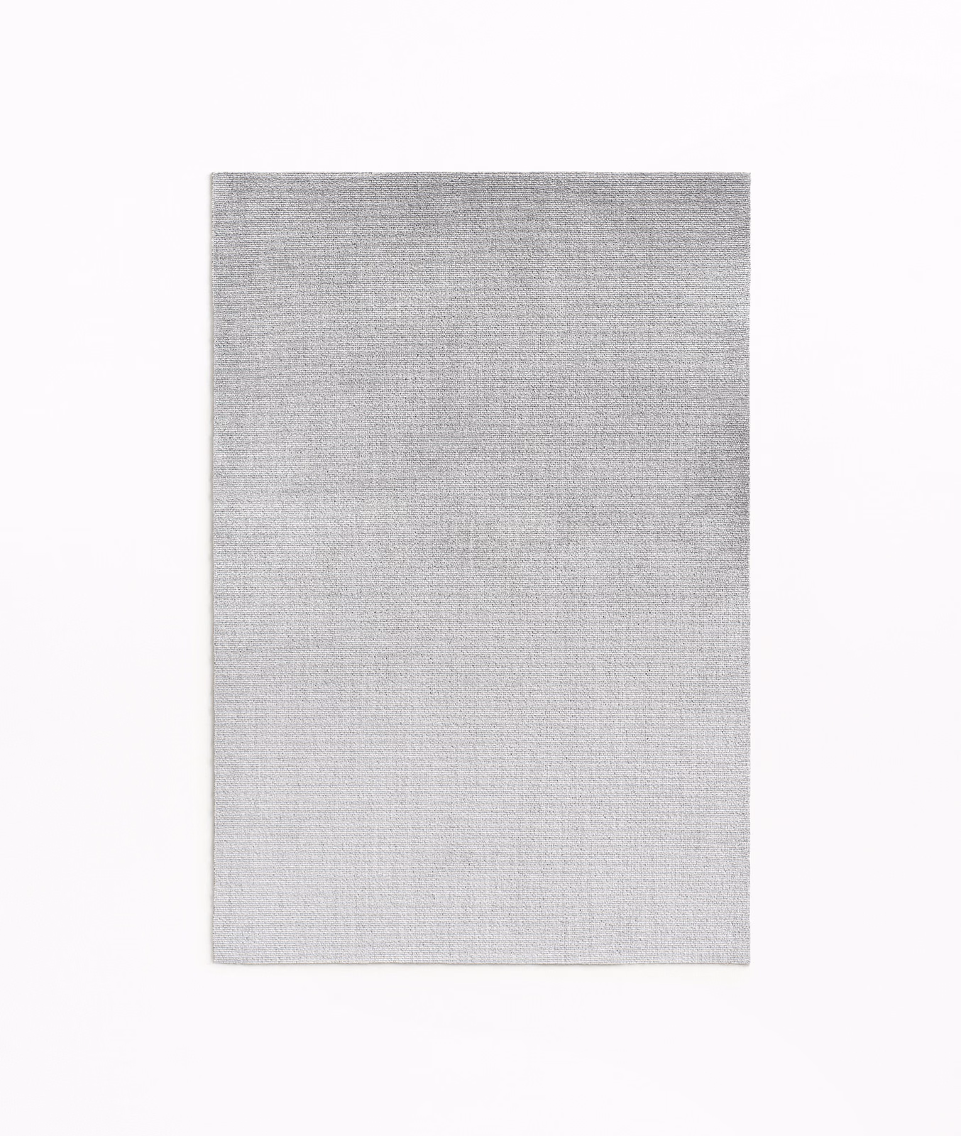 Pale silver-grey velvet swatch with a fine, softly shaded plain texture