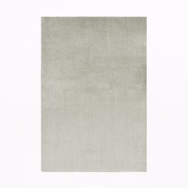 Muted sage-grey velvet swatch with a fine, softly mottled surface