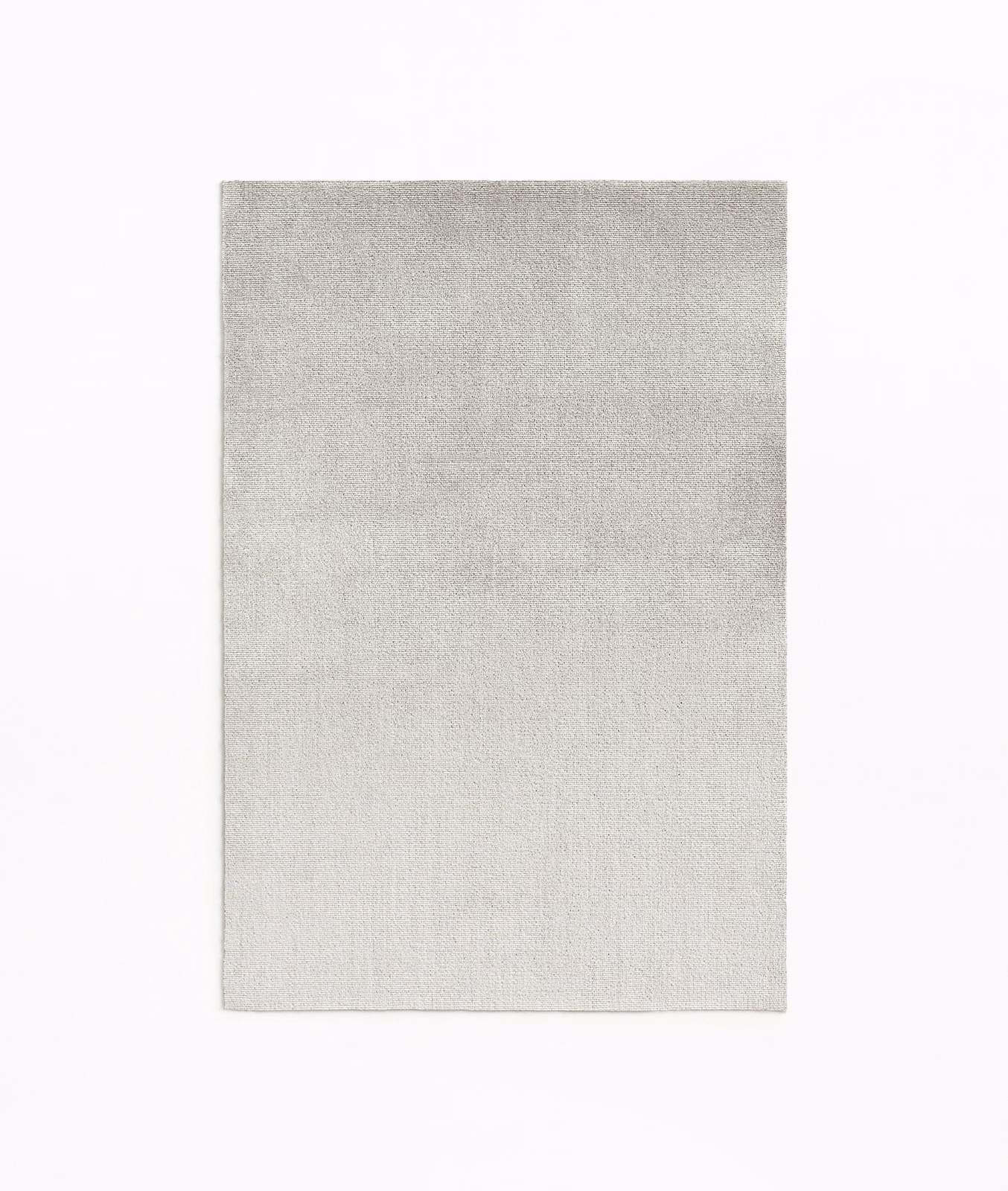 Pale pearl-grey velvet swatch with a fine, softly vertical surface texture