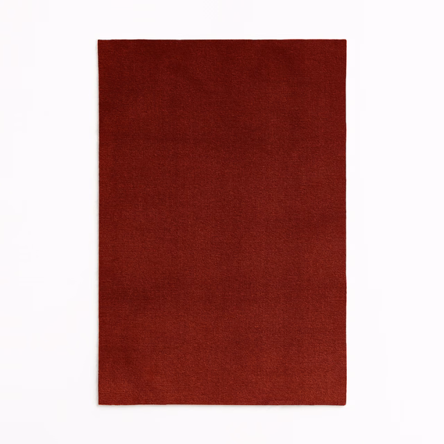 Deep burgundy Sansone Opera velvet showing a fine, softly varied pile