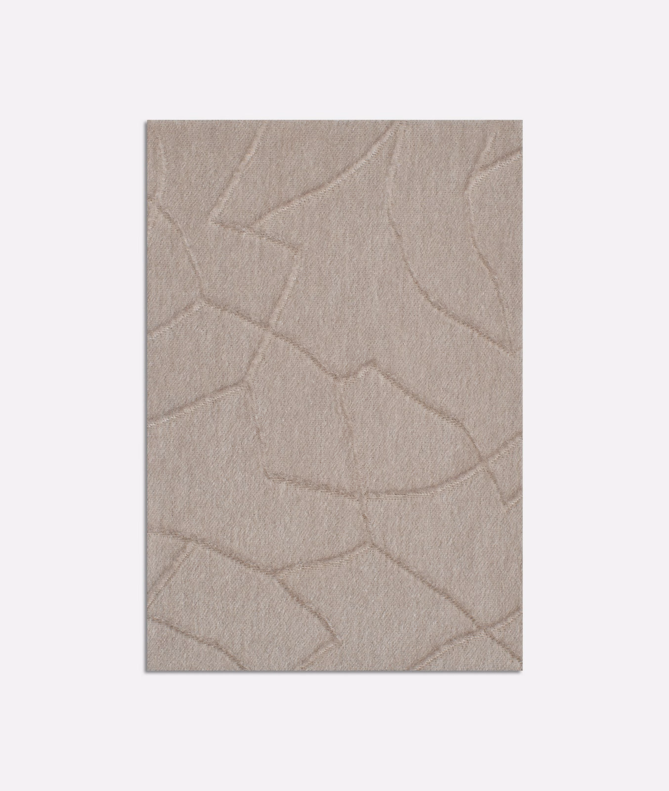 Warm mushroom-taupe velvet with subtle raised, branching lines across the swatch