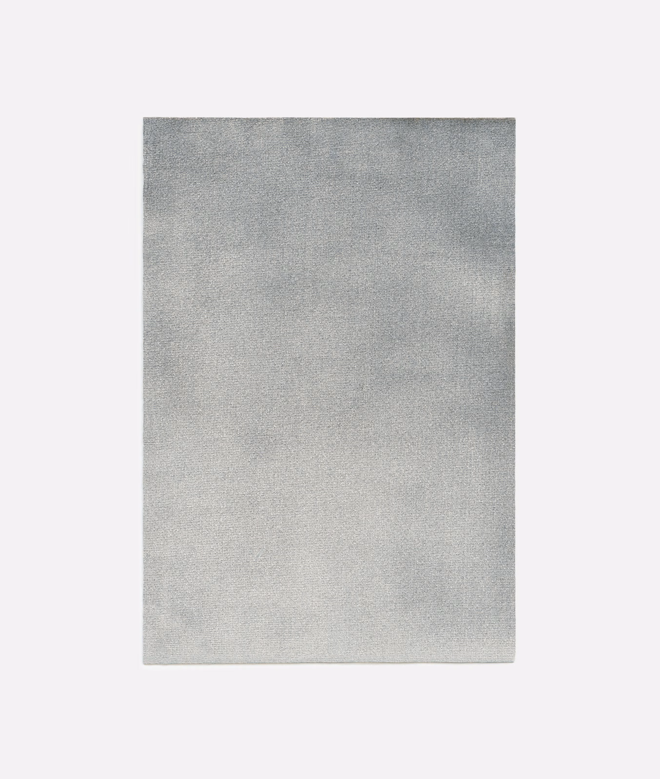 Pale blue-grey velvet swatch with softly mottled nap and silvery tonal variation