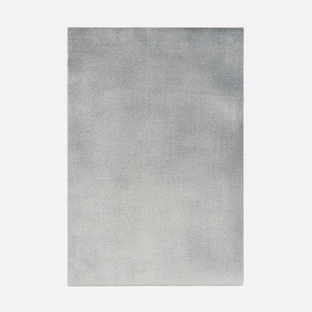 Pale blue-grey velvet swatch with softly mottled nap and silvery tonal variation