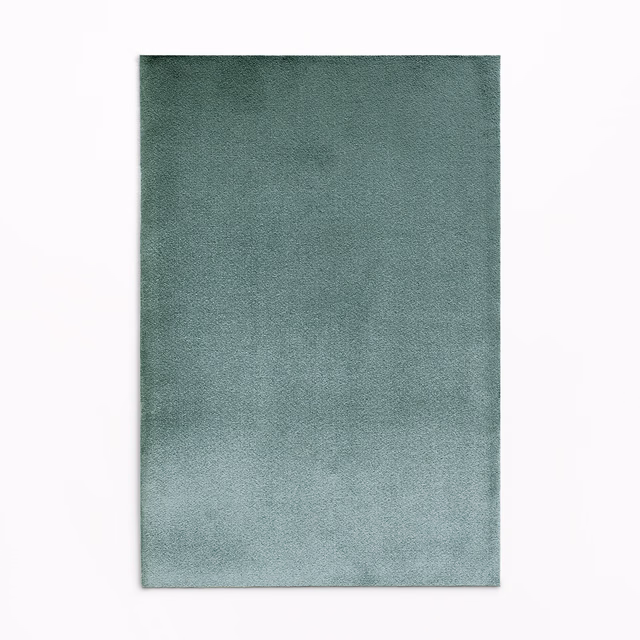 Muted teal velvet swatch with darker upper nap and pale sea-green lower shading