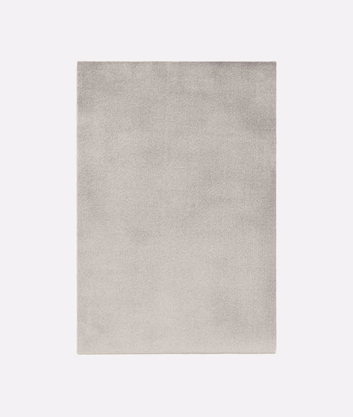 Pale greige taupe velvet swatch with softly mottled nap and subtle sheen