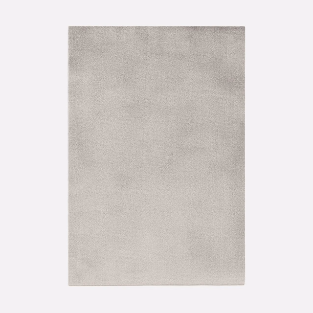 Pale greige taupe velvet swatch with softly mottled nap and subtle sheen