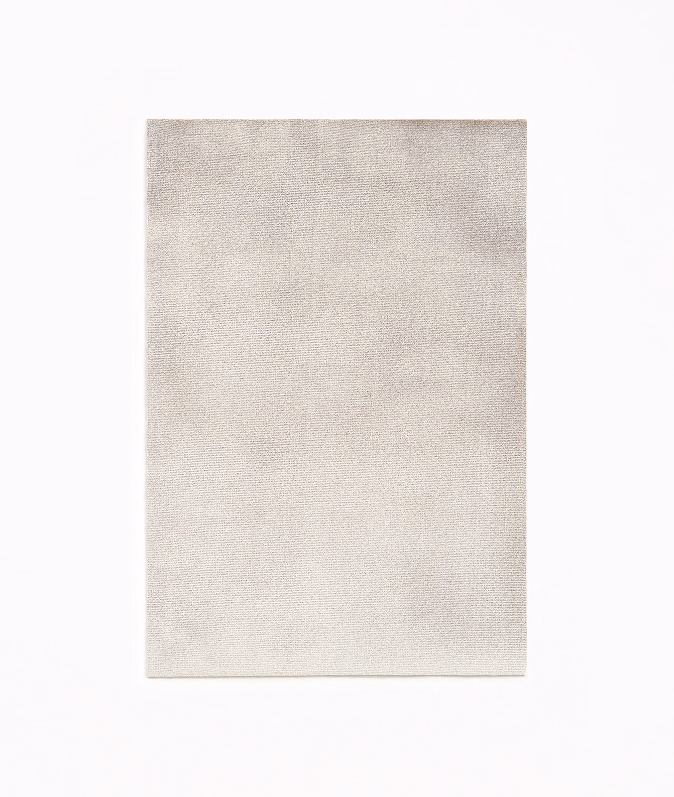 Close view of pale silver-grey velvet with a softly shifting nap