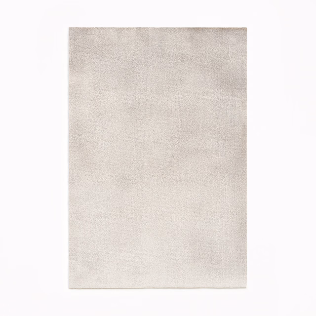 Close view of pale silver-grey velvet with a softly shifting nap