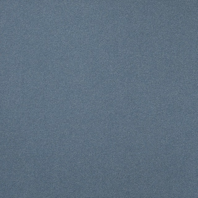 Muted steel-blue velvet swatch with close, finely textured pile and gentle tonal variation