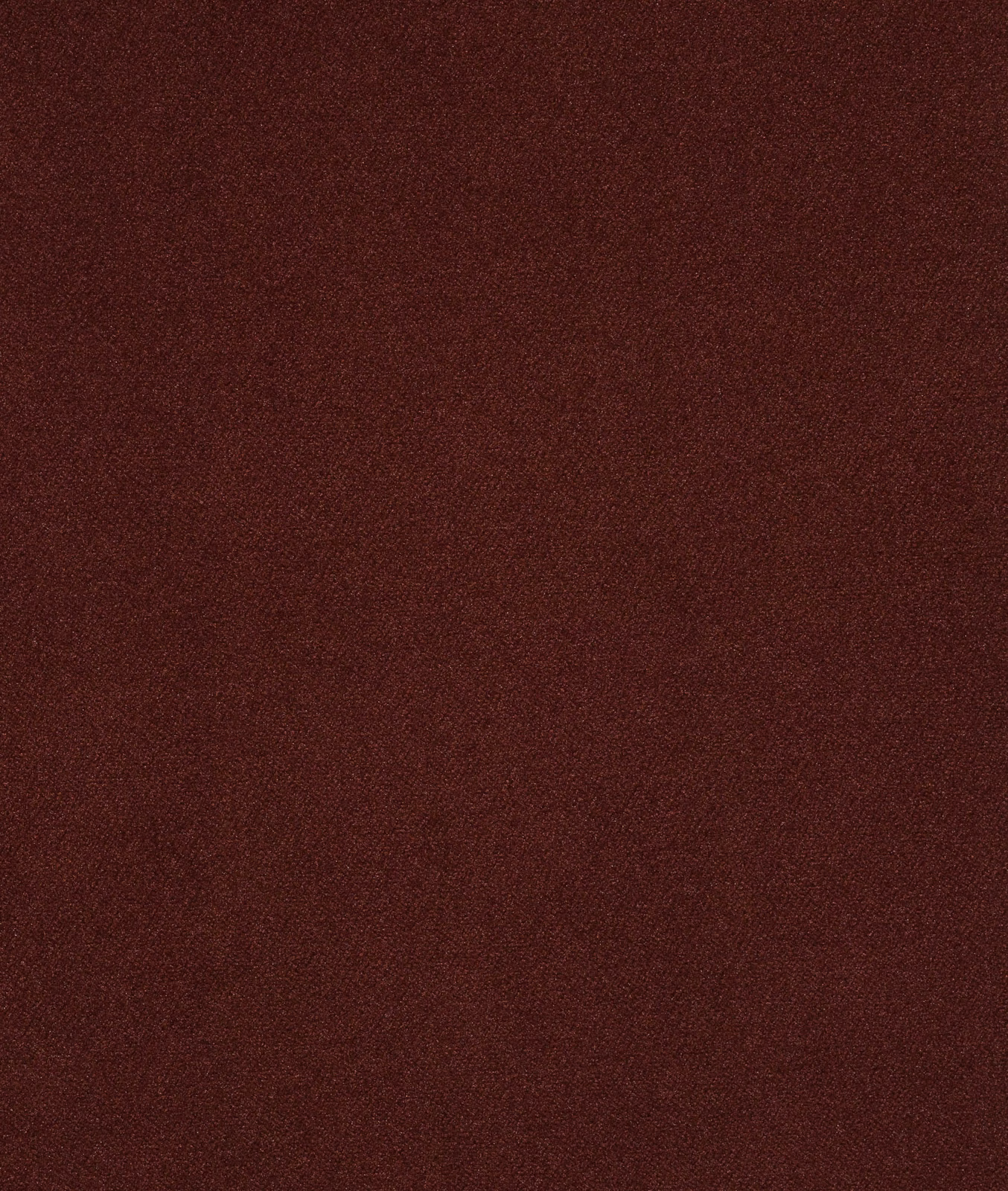 Deep cayenne red velvet swatch with a soft, subtly light-catching plain nap
