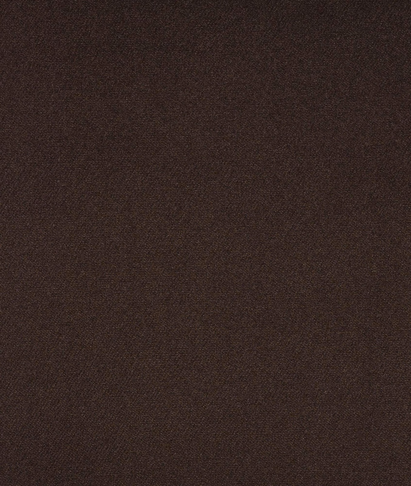 Deep chocolate-brown velvet swatch showing a fine, softly shifting pile