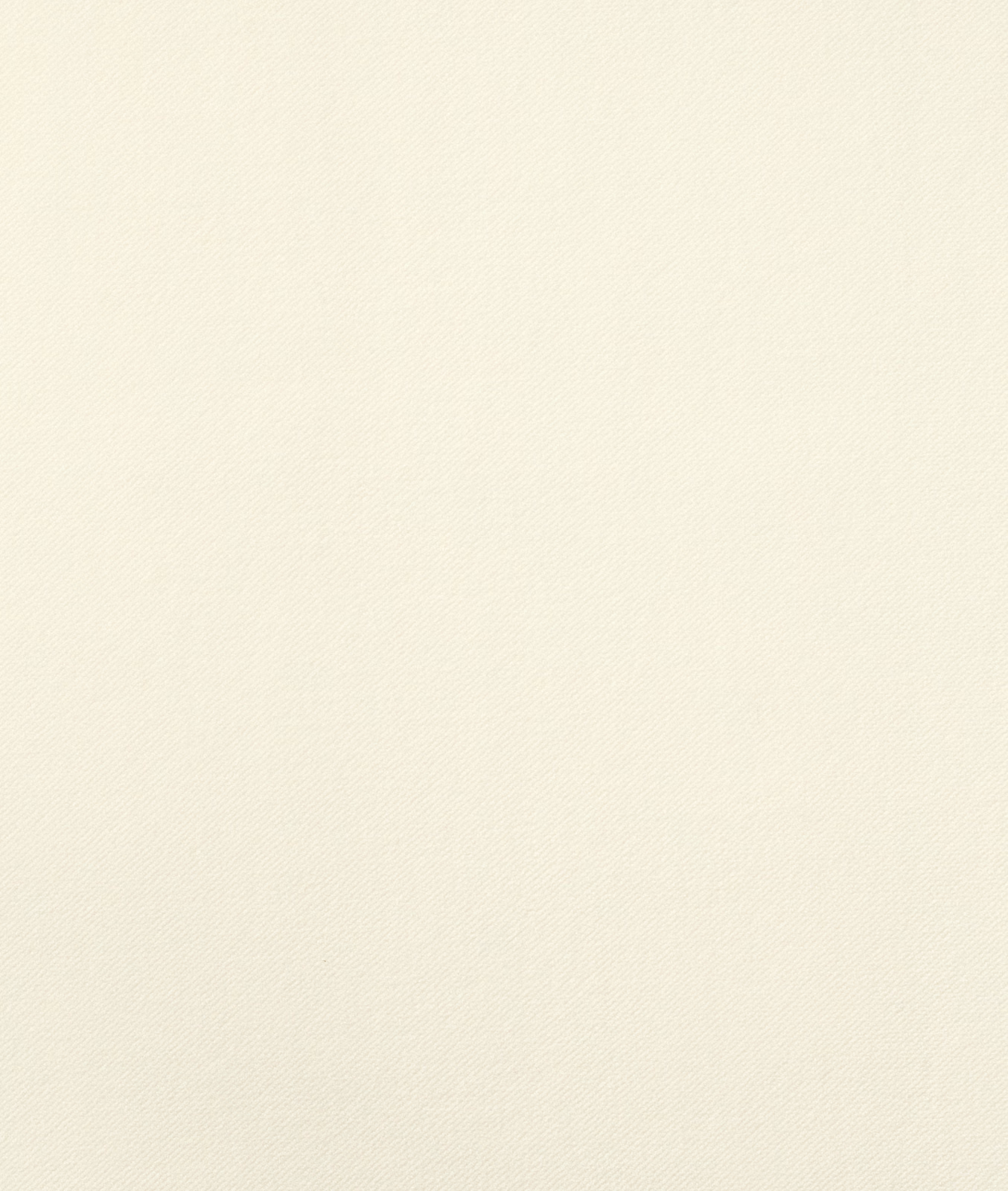 Pale magnolia ivory velvet swatch with a fine, subtly textured plain surface