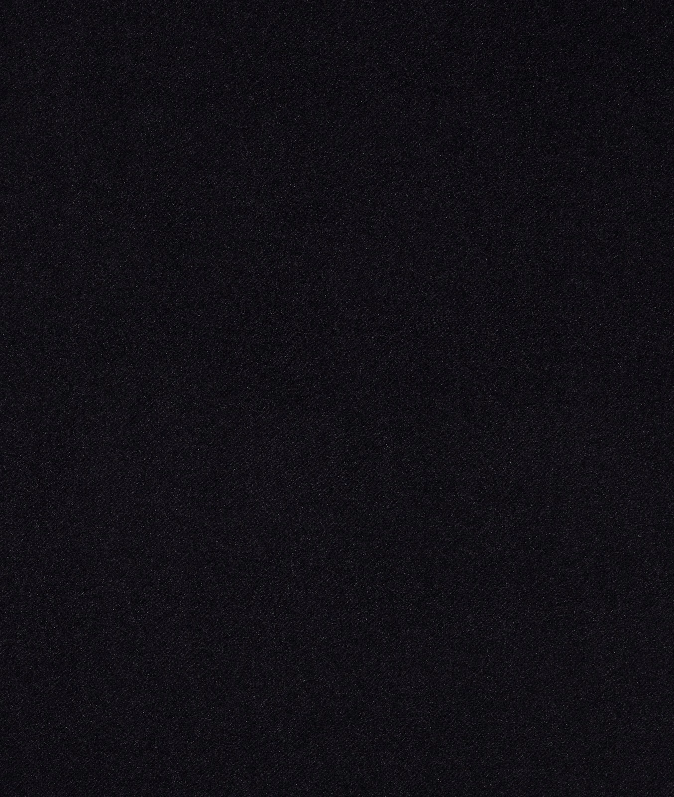 Near-black Dedar velvet swatch showing a fine, subtly textured nap