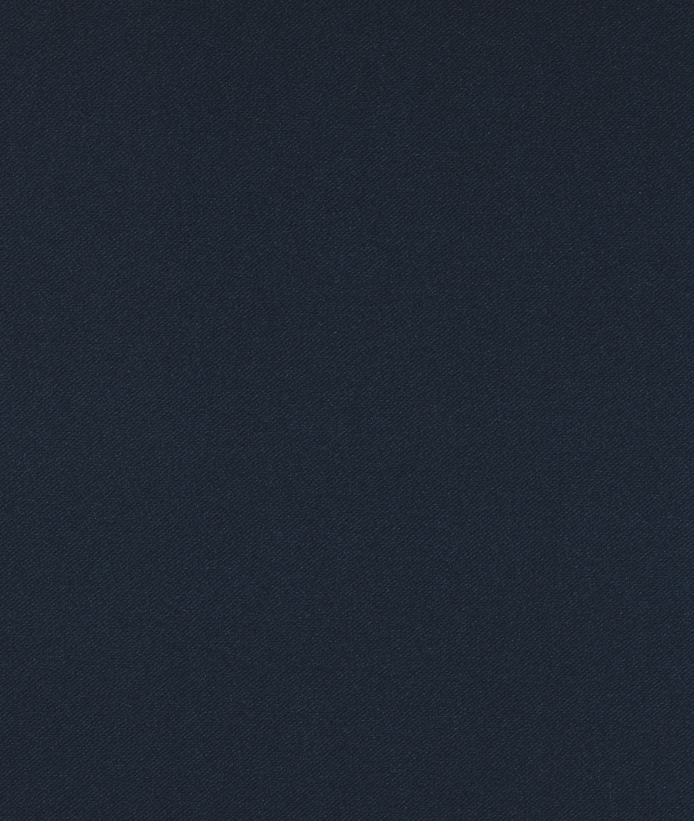 Close-up of dark blue-black velvet with a fine diagonal woven texture