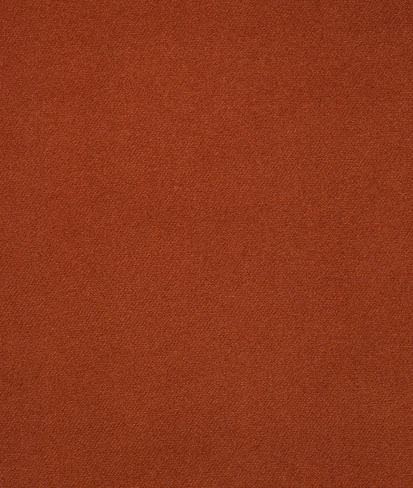 Deep rust-saffron velvet showing a fine even pile and restrained surface sheen