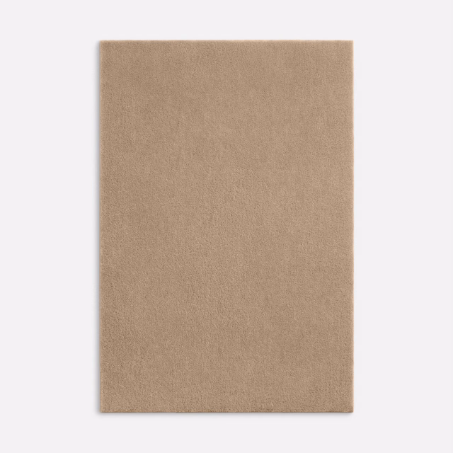 Warm camel velvet with a softly brushed, even surface and subtle tonal depth.