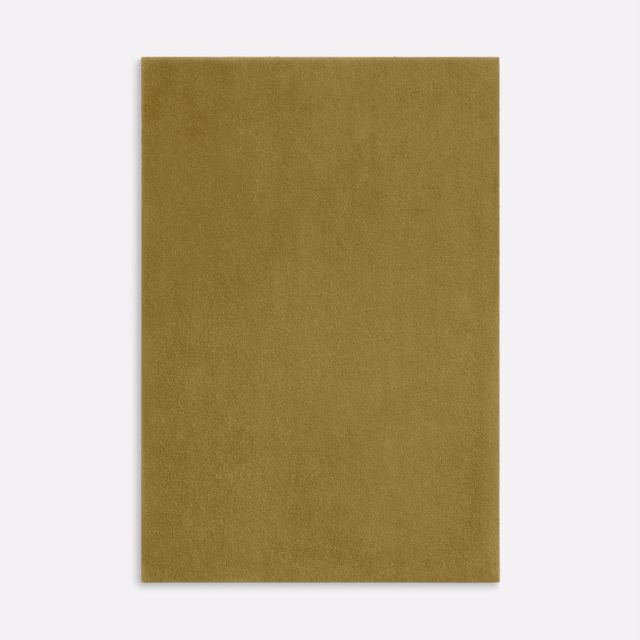 Muted olive-brown velvet with a softly shifting plain pile surface