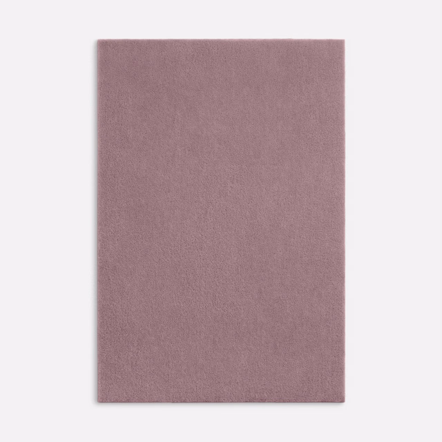 Dusty lilac-mauve velvet swatch with a softly shaded, plain pile