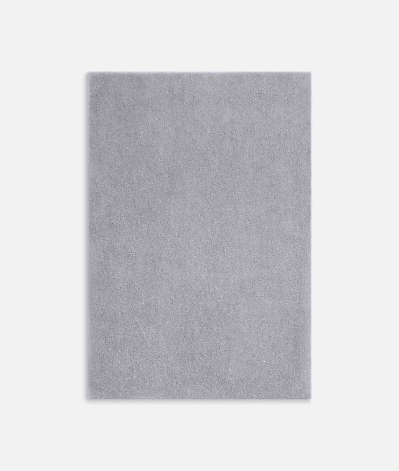 Pale silver-grey velvet with a soft, even nap and subtle tonal sheen
