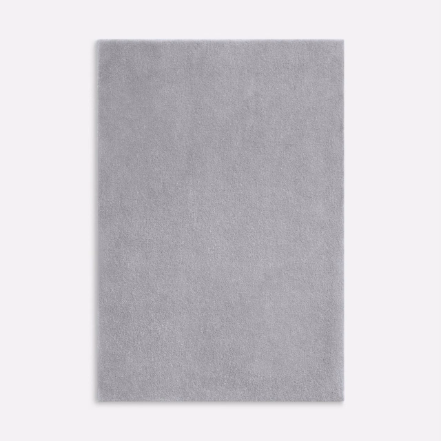 Pale silver-grey velvet with a soft, even nap and subtle tonal sheen