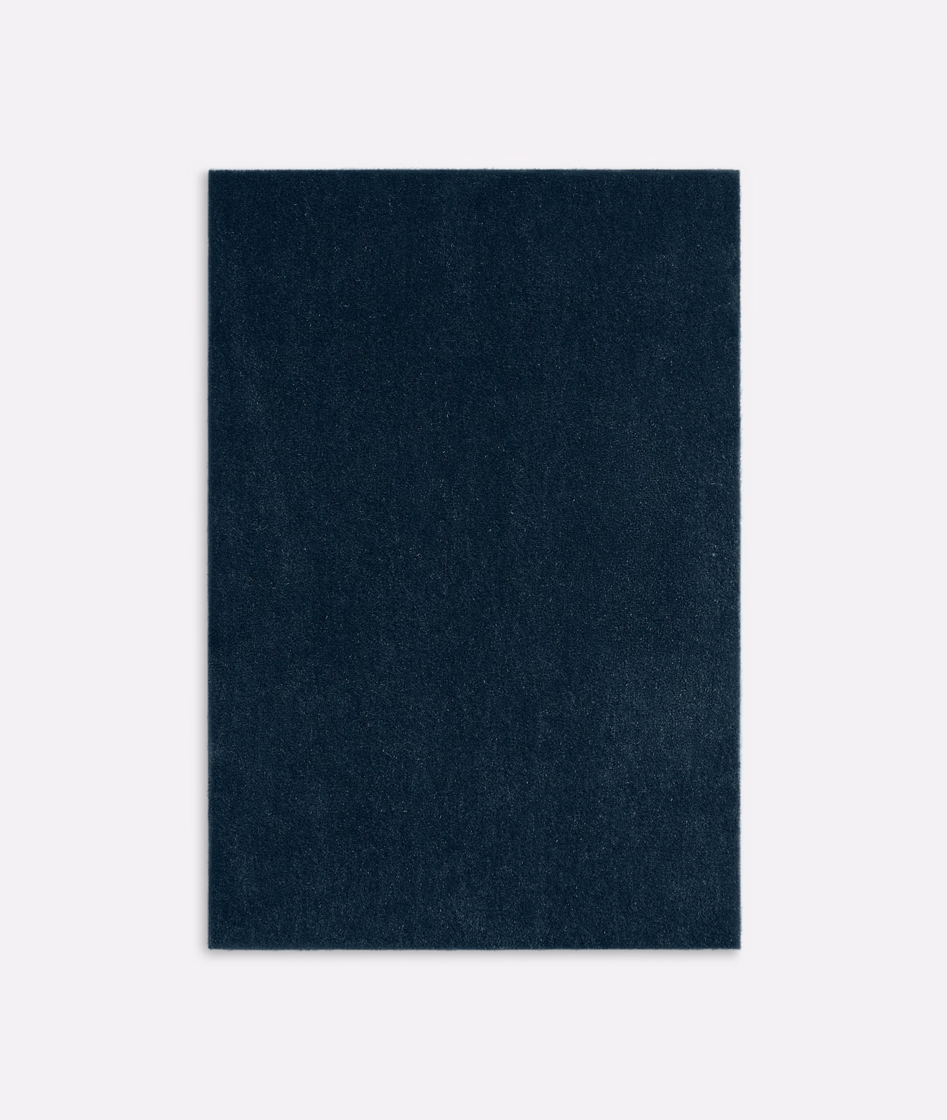 Dark storm-blue velvet with subtle vertical pile shading and a soft sheen
