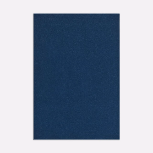 Deep ink-blue velvet swatch showing a soft, subtly shifting plain nap