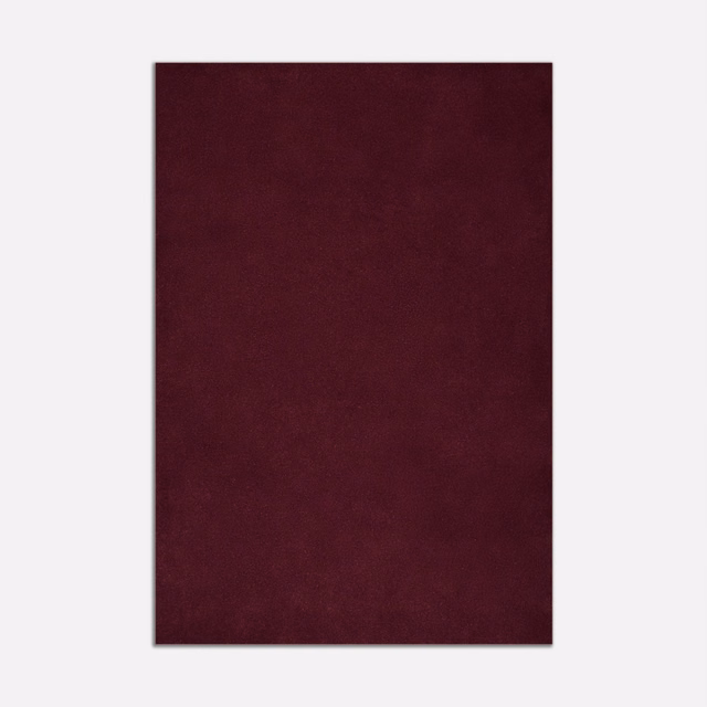 Deep Bordeaux burgundy velvet swatch with a soft, subtly shifting plain nap