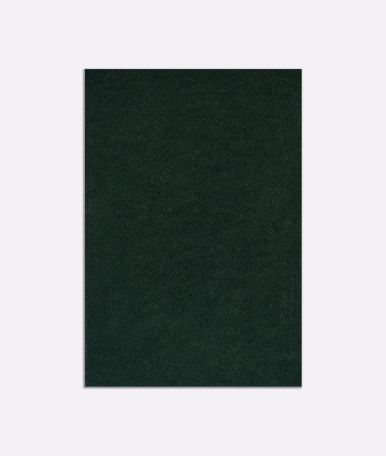 Deep forest-green velvet swatch with a subtly light-catching, even pile