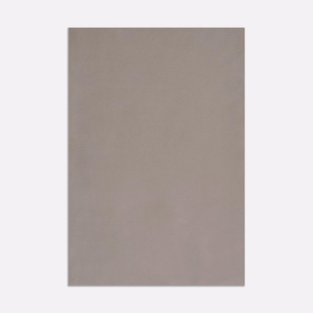 Muted mushroom taupe velvet with a softly shifting nap across the plain surface