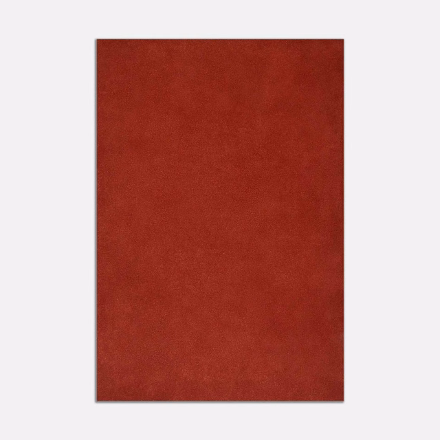 Deep garnet-red velvet swatch with softly varied nap and plain surface